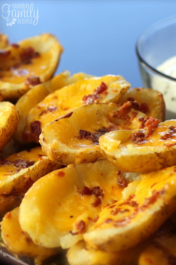 Loaded Cheesy Potato Skins  Favorite Family Recipes