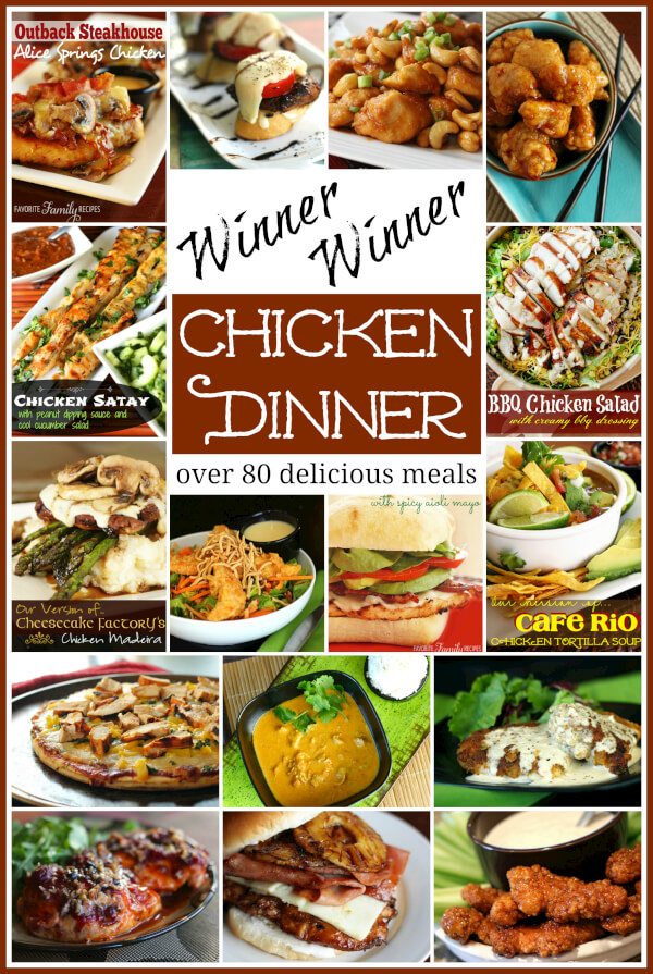 Feature Friday: Winner Winner Chicken Dinner | Favorite Family Recipes