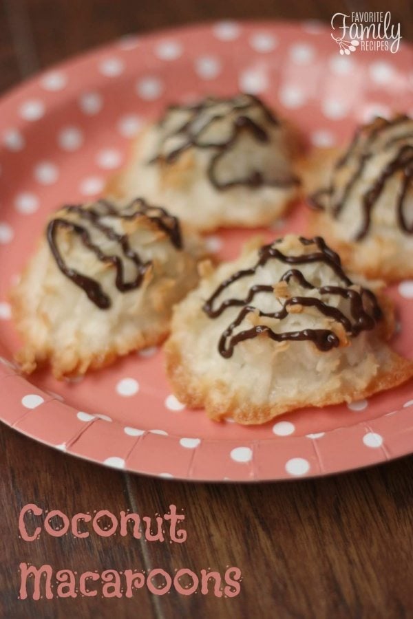 Coconut Macaroon Cookies Favorite Family Recipes