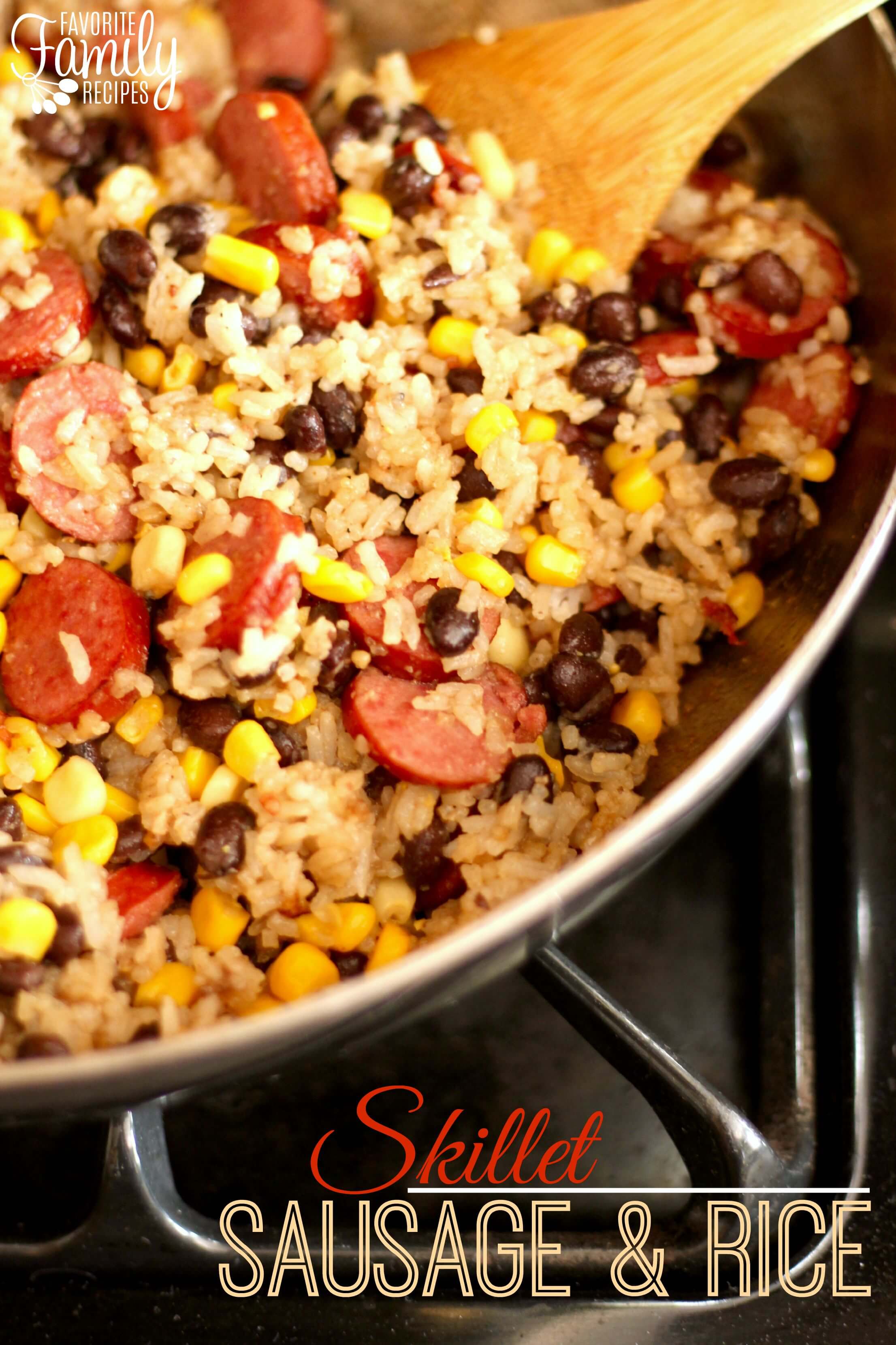 Skillet Sausage And Rice Favorite Family Recipes