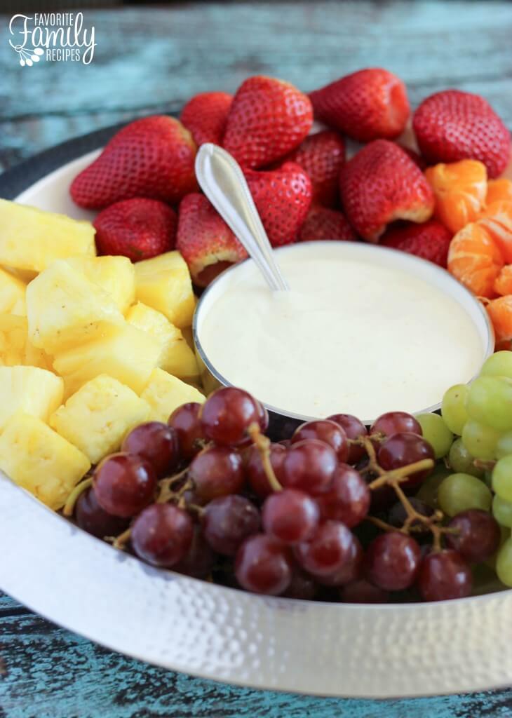 Easy Cream Cheese Fruit Dip Recipe Favorite Family Recipes