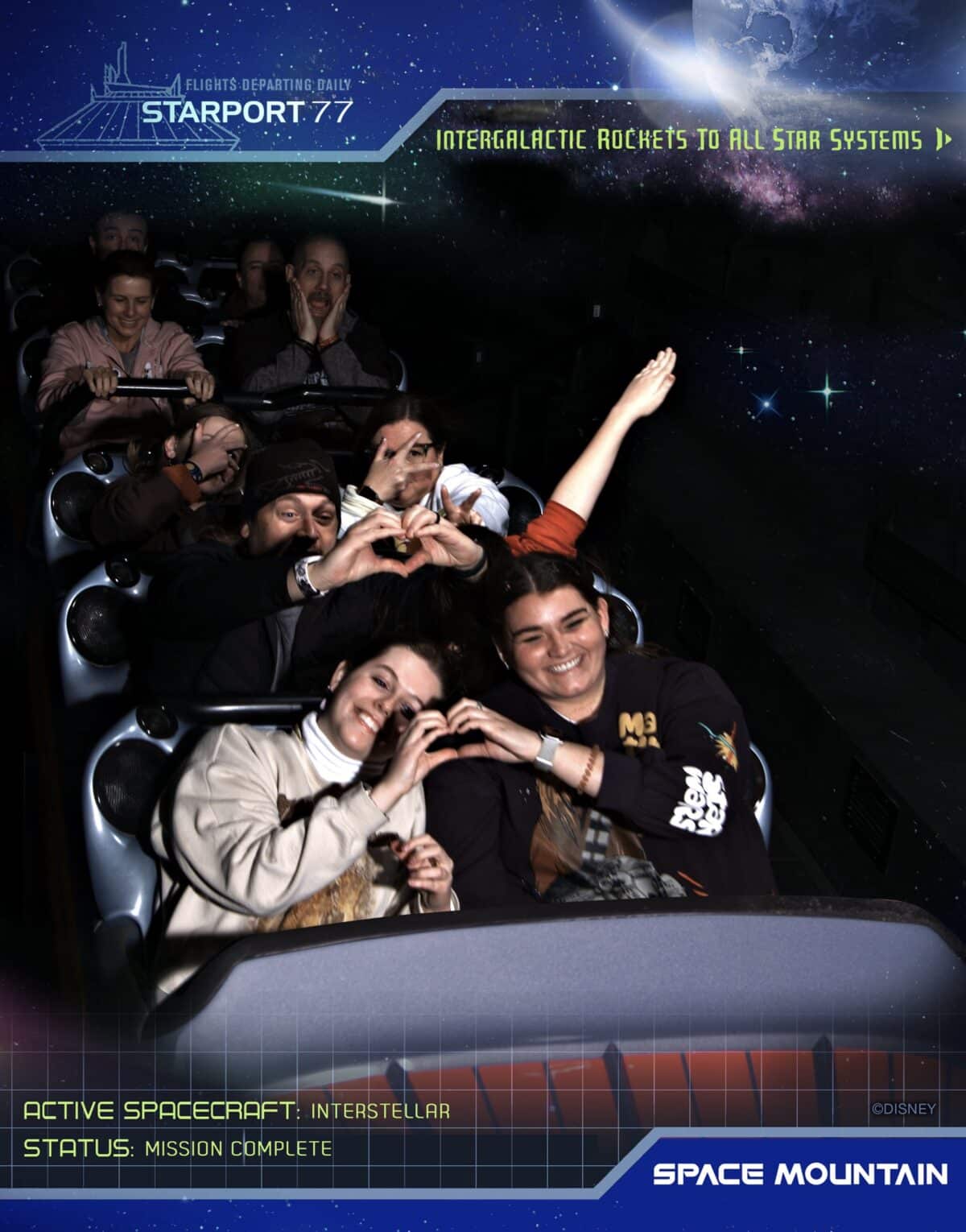 Ride photo of Space Mountain