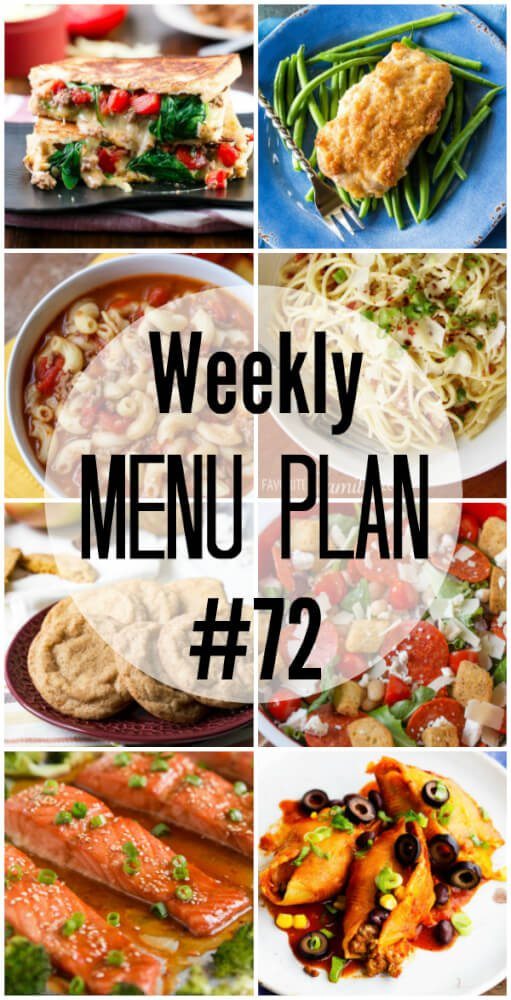 Weekly Menu Plan 71 The Recipe Critic 