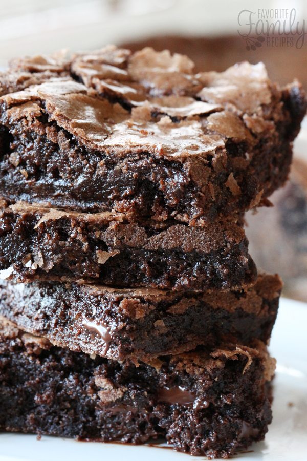 Better Than Box Mix Brownies aka Best Brownies EVER  Favorite Family Recipes