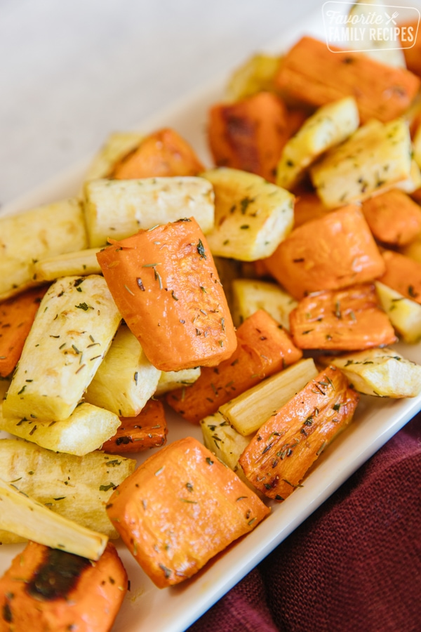 roasted parsnips and carrots recipe