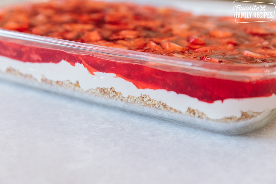 Strawberry Pretzel Salad