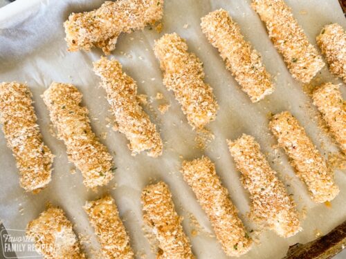 Homemade Mozzarella Sticks {Deep Fryer vs Air Fryer Methods}