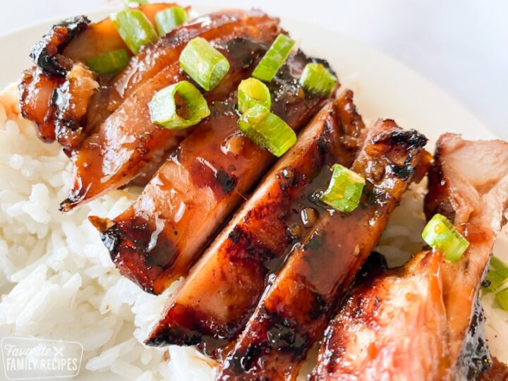 Hawaiian Grilled Teriyaki Chicken - Favorite Family Recipes