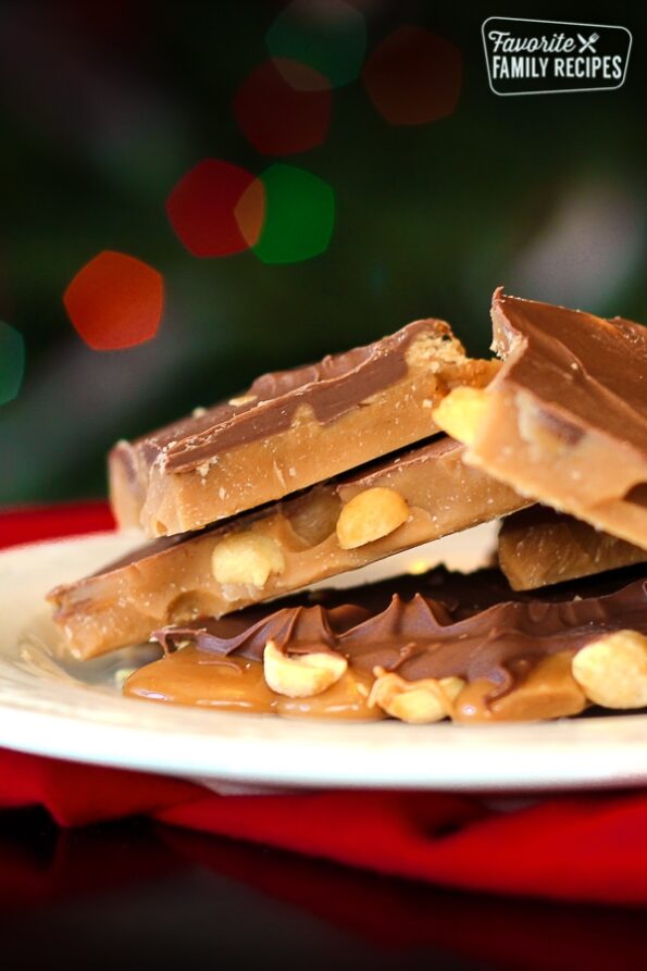 English Toffee Christmas Candy Recipe