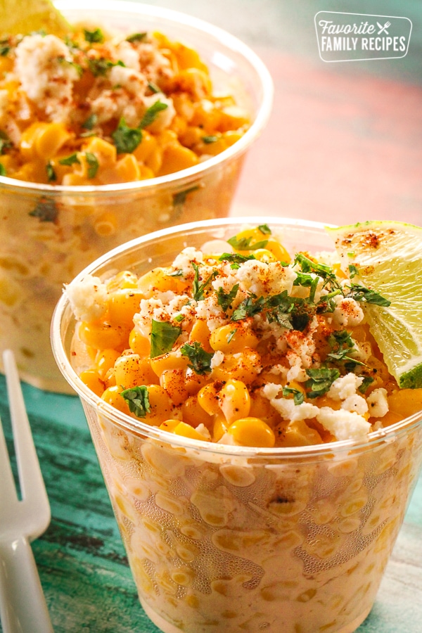 Elote In A Cup Mexican Street Corn In A Cup 15 Minute Recipe