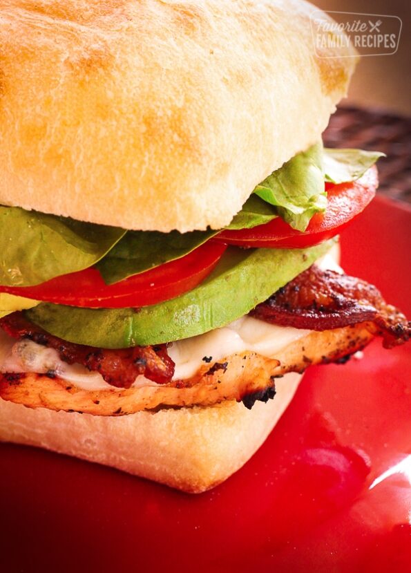 Grilled Chicken Sandwich | Favorite Family Recipes