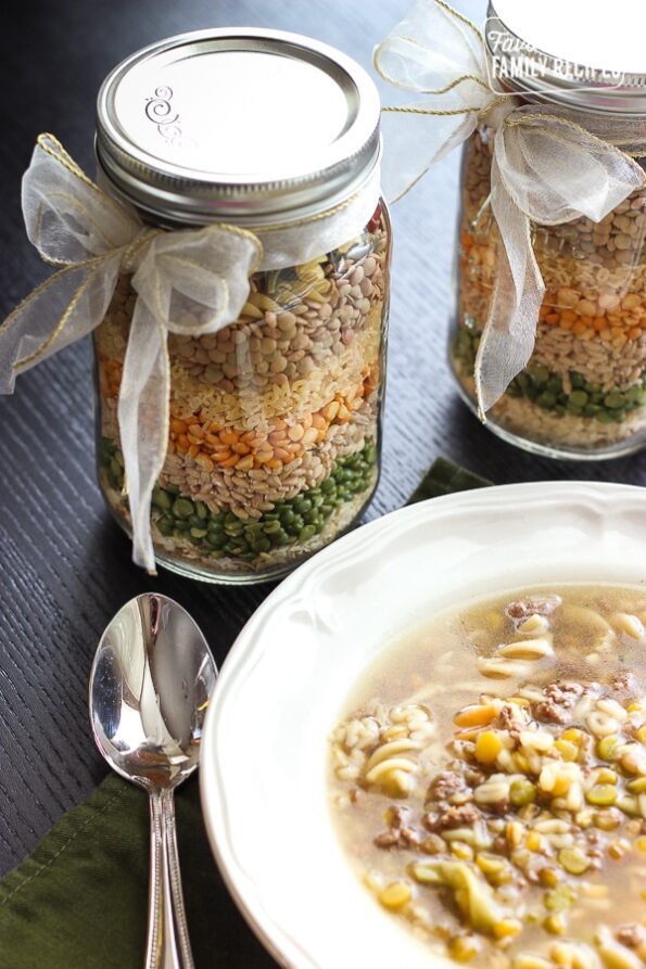 Soup in a Jar - with easy instructions for gifting!