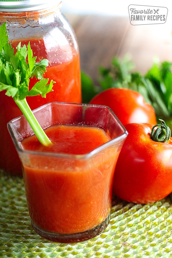 Homemade Tomato Juice Favorite Family Recipes