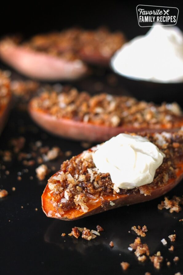 Baked Sweet Potato Halves