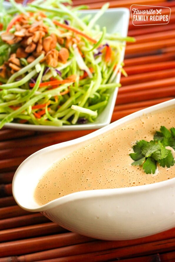 Thai Peanut Dressing Super Creamy Salad Dressing Or Dip   Easy Creamy Thai Peanut Dressing 595xh 