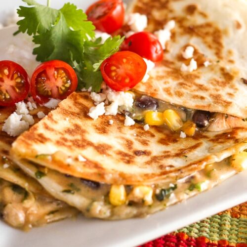 The Best Vegetable Quesadillas