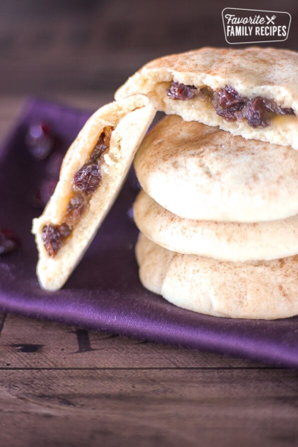 Old-Fashioned Raisin Filled Cookies