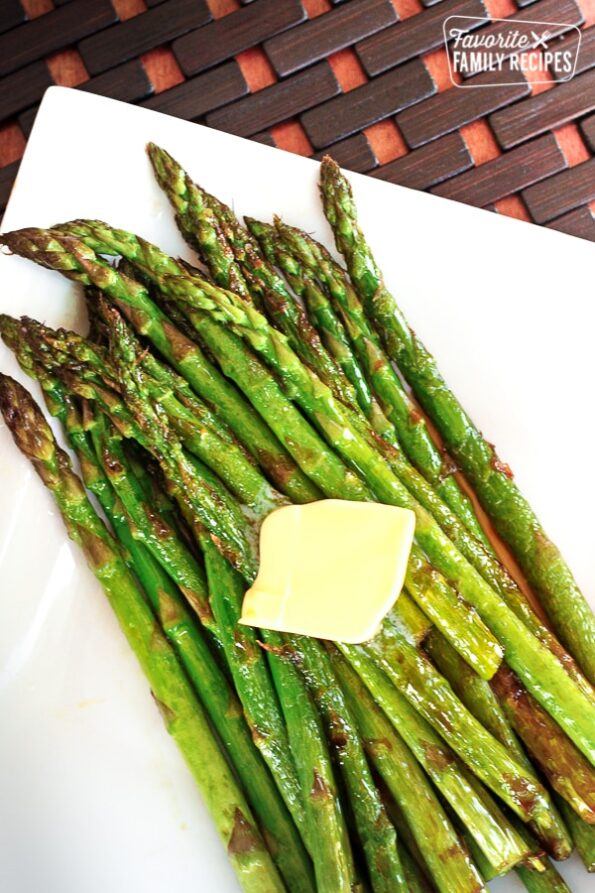 Sweet Sautéed Asparagus (quick + easy springtime side dish)