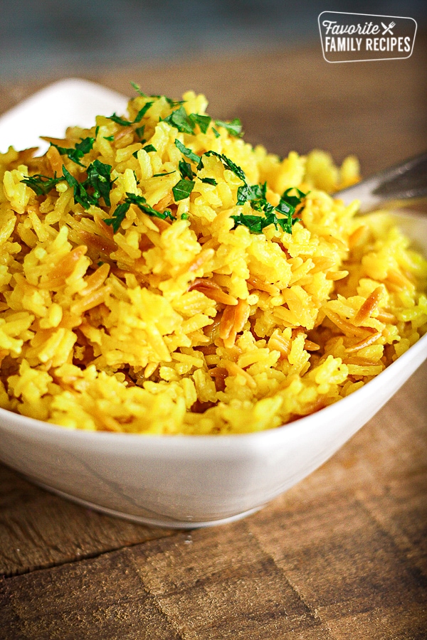 Stovetop Rice Pilaf With Orzo 