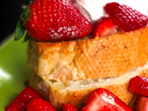 Strawberries And Cream Cheese French Toast Favorite Family Recipes