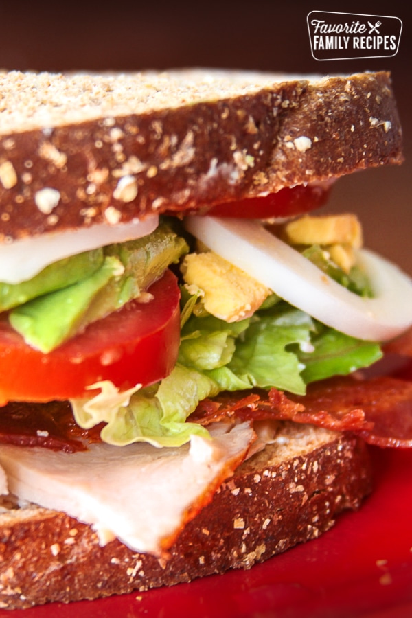 Cobb Salad Sandwiches | Favorite Family Recipes