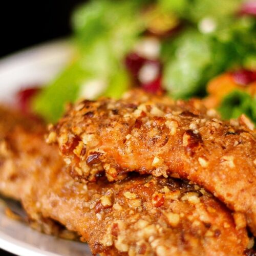 Pecan Crusted Salmon Best Salmon Recipe Favorite Family Recipes