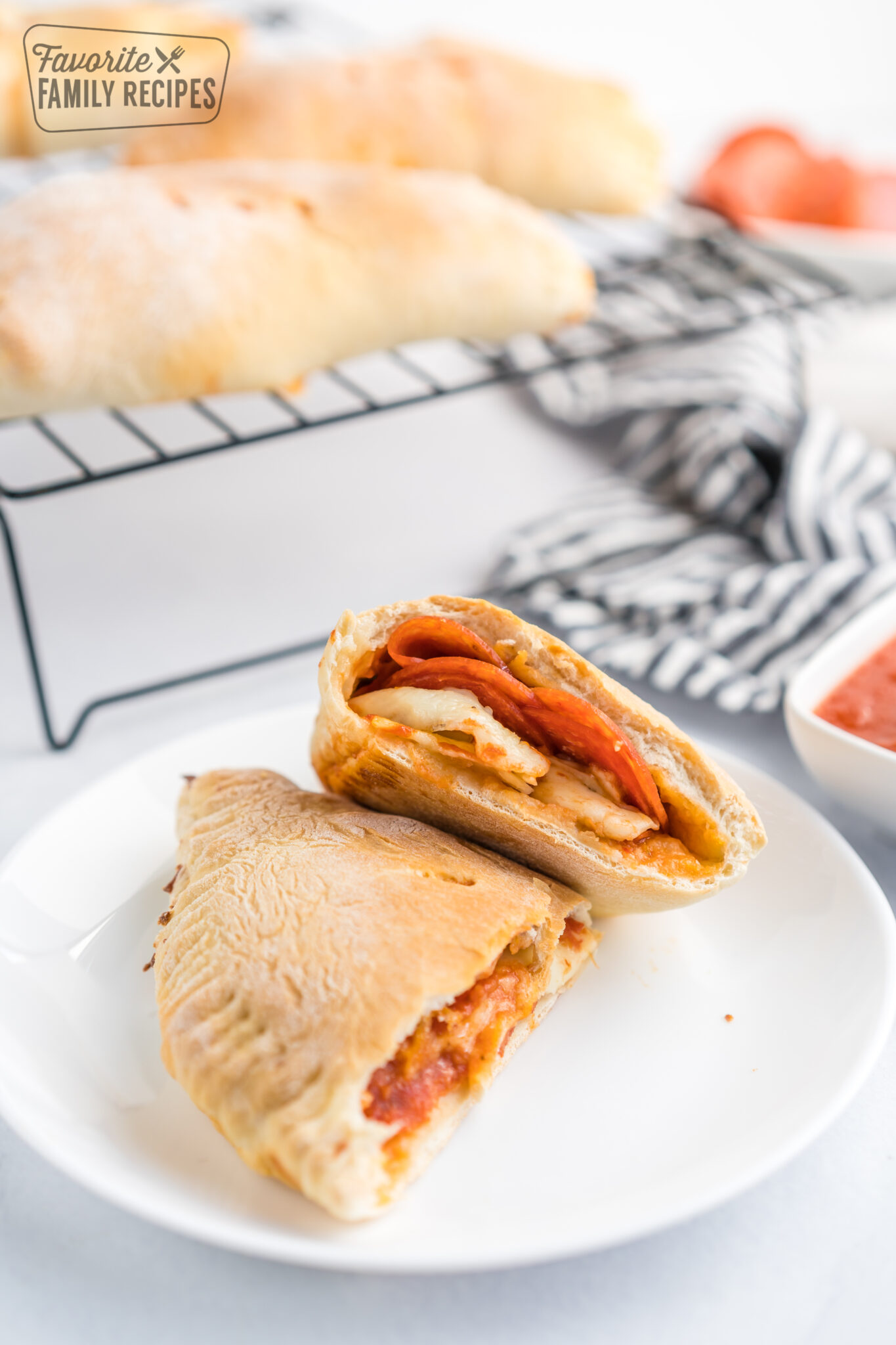 Calzone Recipe {Quick and Easy!} | Favorite Family Recipes