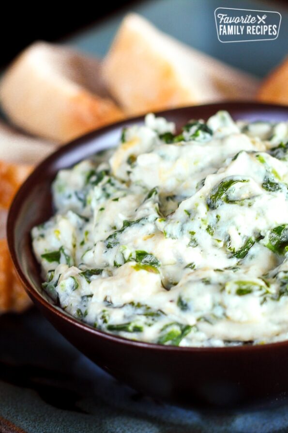 Hot Spinach Artichoke Dip | Favorite Family Recipes