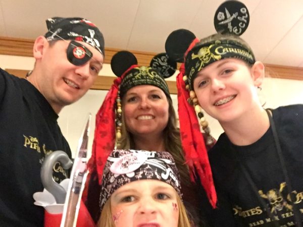Disney Cruise Pirate Night Ideas and Tips- Balancing Motherhood