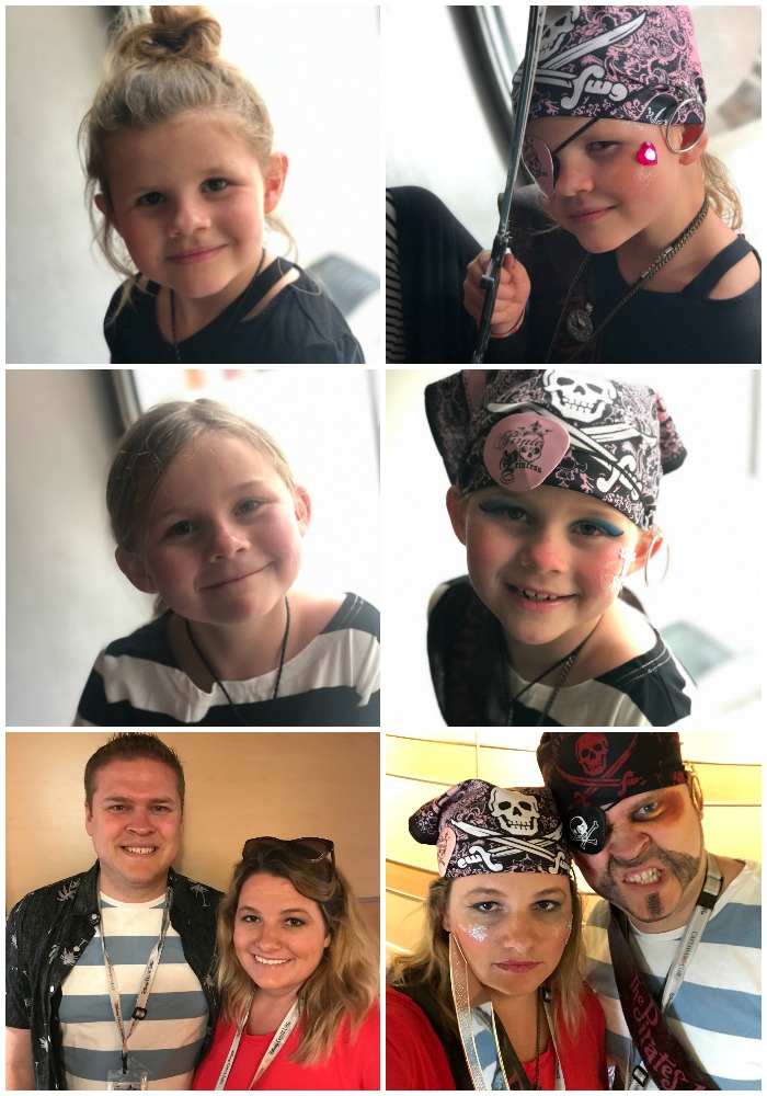 A PIRATE MAKEOVER ON THE DISNEY DREAM 