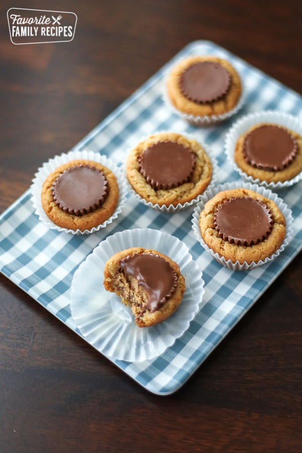 Reese's Peanut Butter Cup Cookies (delicious bite-sized treats)