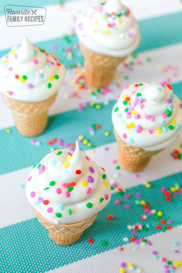 Ice Cream Cone Cupcakes Recipe From Scratch