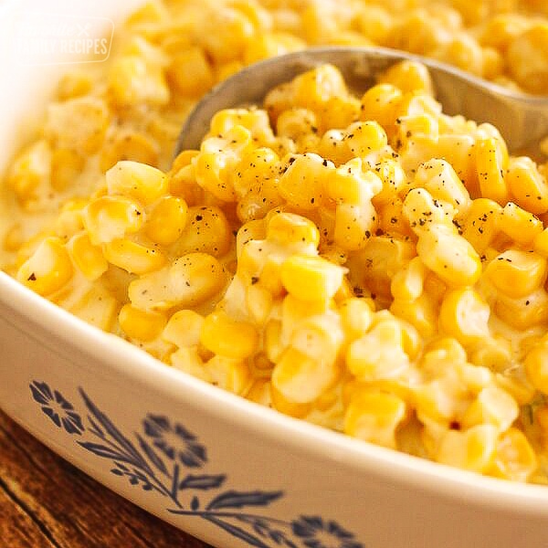 Slow Cooker Creamed Corn Side Dish Favorite Family Recipes