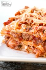 Lasagna with Cottage Cheese
