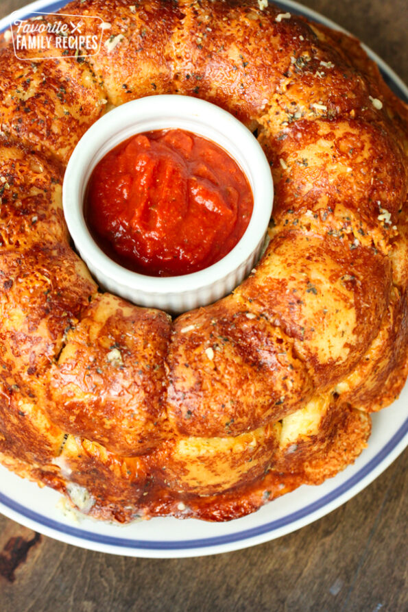 Parmesan Pull Apart Bread (easy recipe)