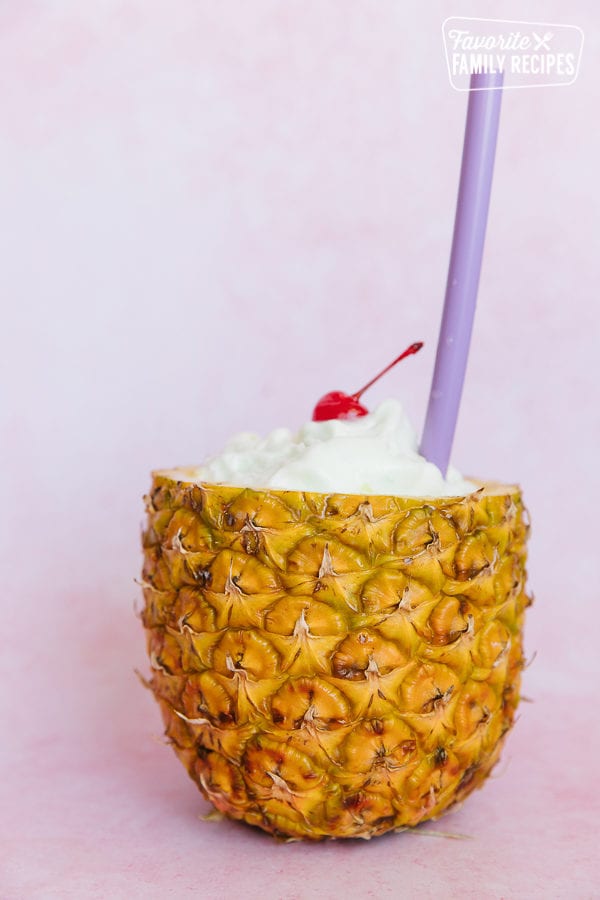 Tropical Slush (Pineapple, Coconut, and Lime) | Favorite Family Recipes