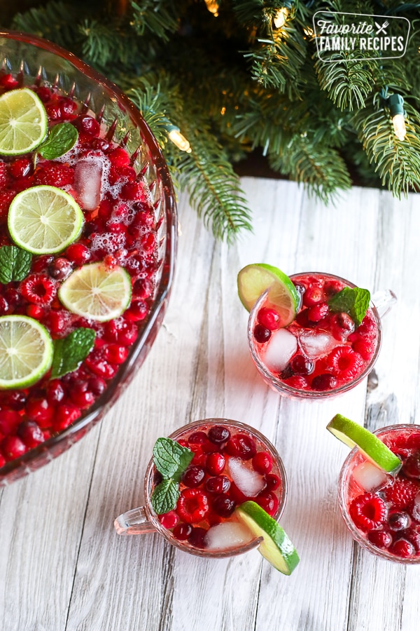 Easy Jingle Juice Holiday Punch (only 3 ingredients!)