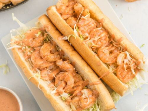 Shrimp Po Boys Cajun Shrimp Sandwiches Favorite Family Recipes