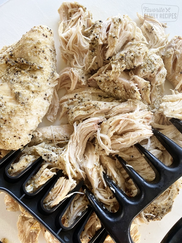 How To Make Shredded Chicken (four ingredients)
