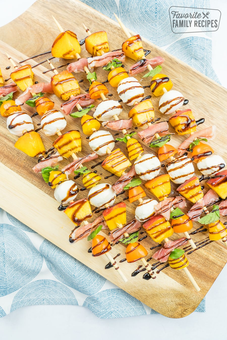 Grilled Caprese Skewers