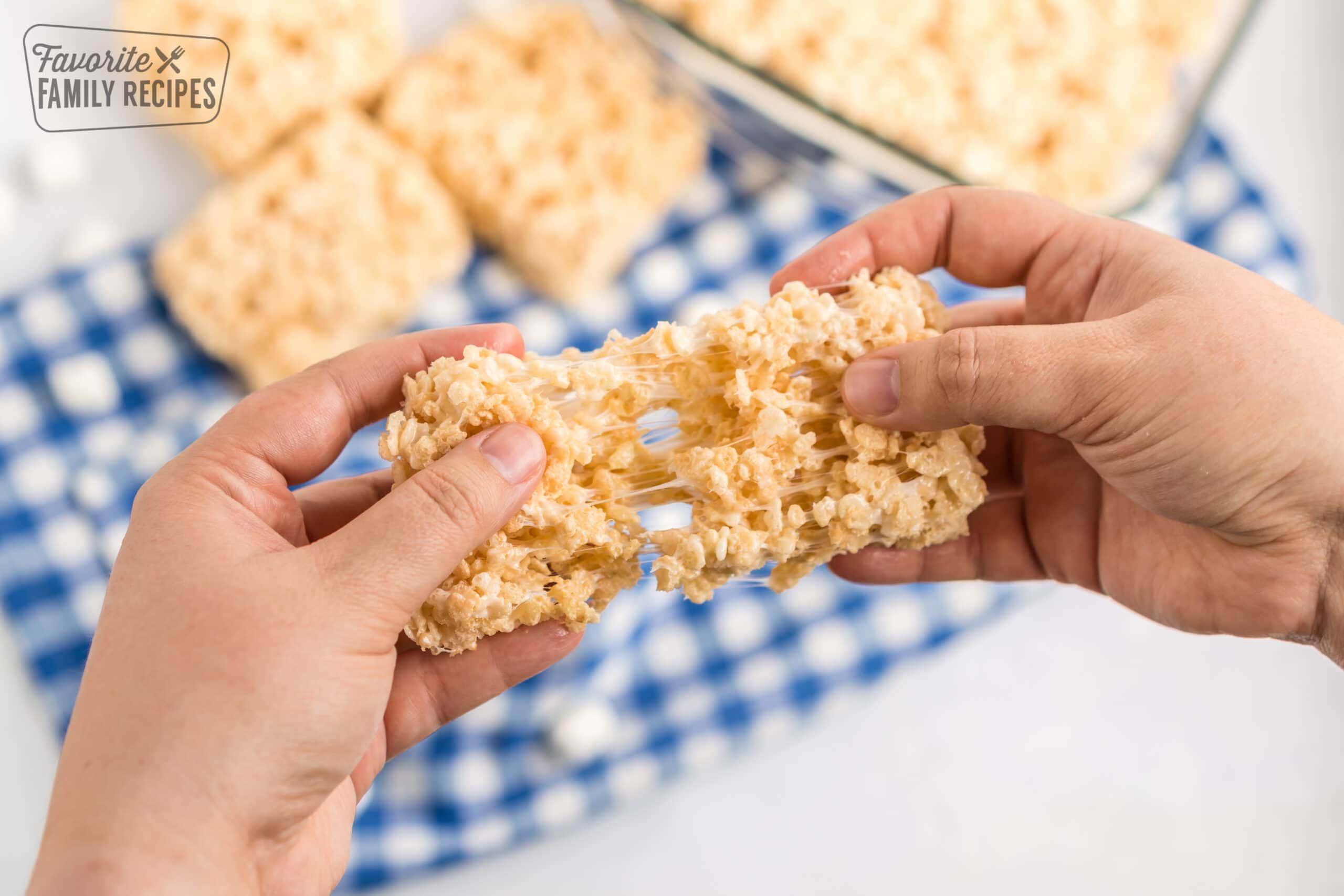 Coconut Rice Cereal Treats - Goodie Godmother