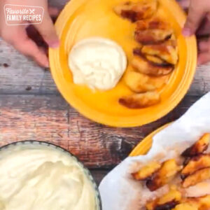 Apple Fries With Caramel Cream Dip Favorite Family Recipes