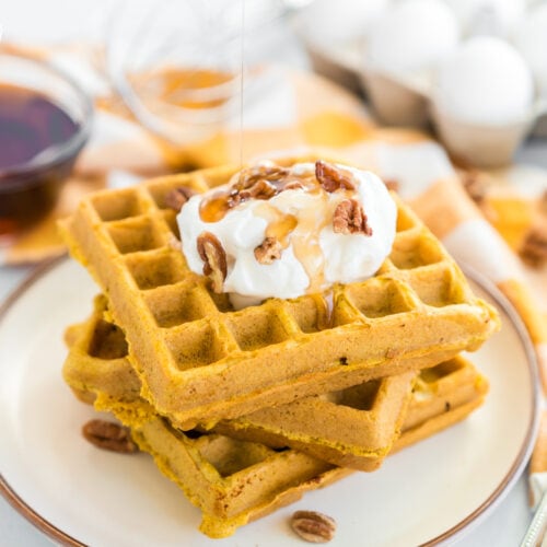 EASY PUMPKIN WAFFLE RECIPE — Closkitchen