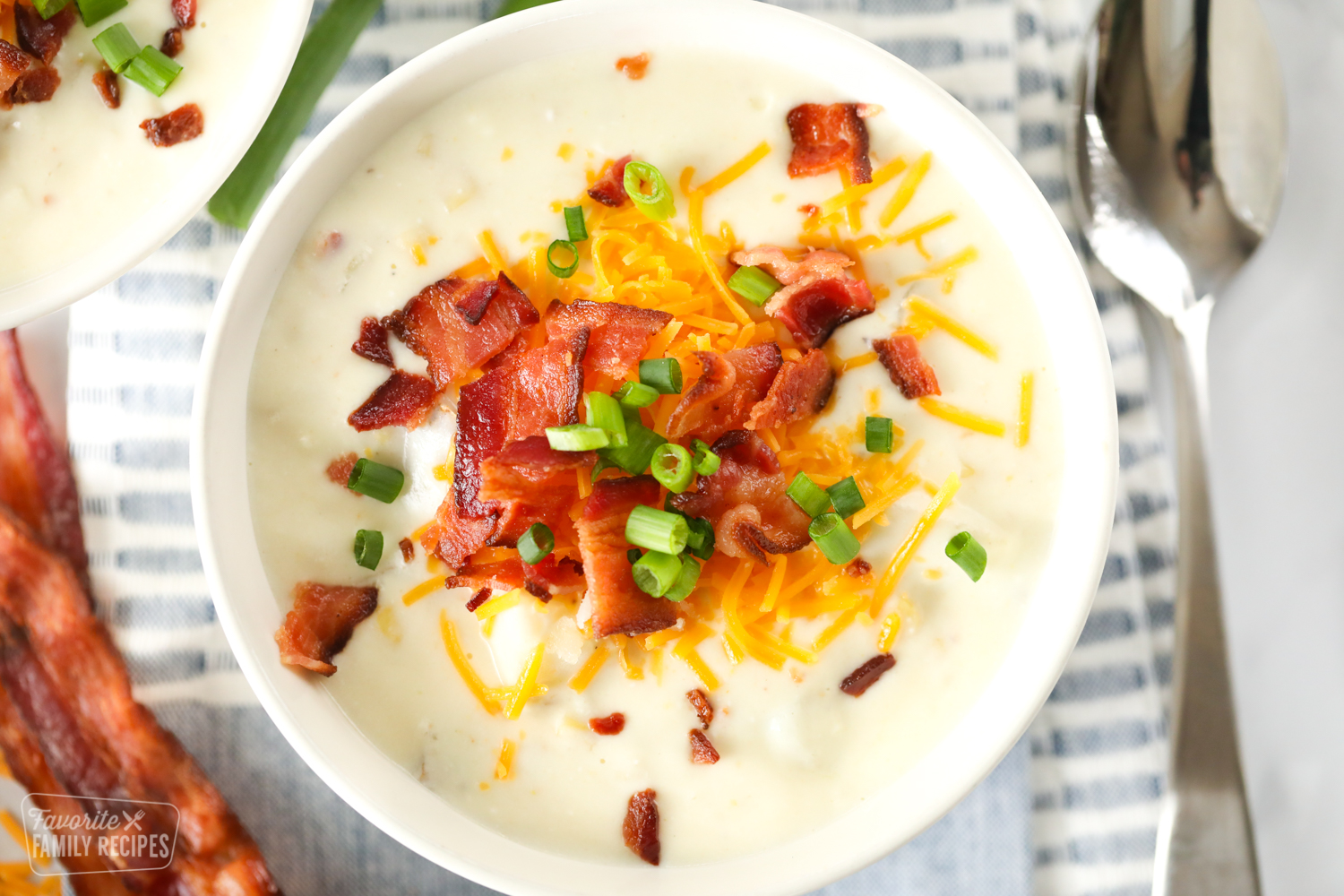 Baked Potato Soup Recipe - Food Fanatic