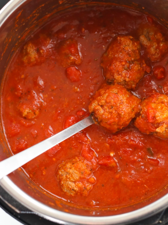 Easiest Instant Pot Meatballs - Favorite Family Recipes