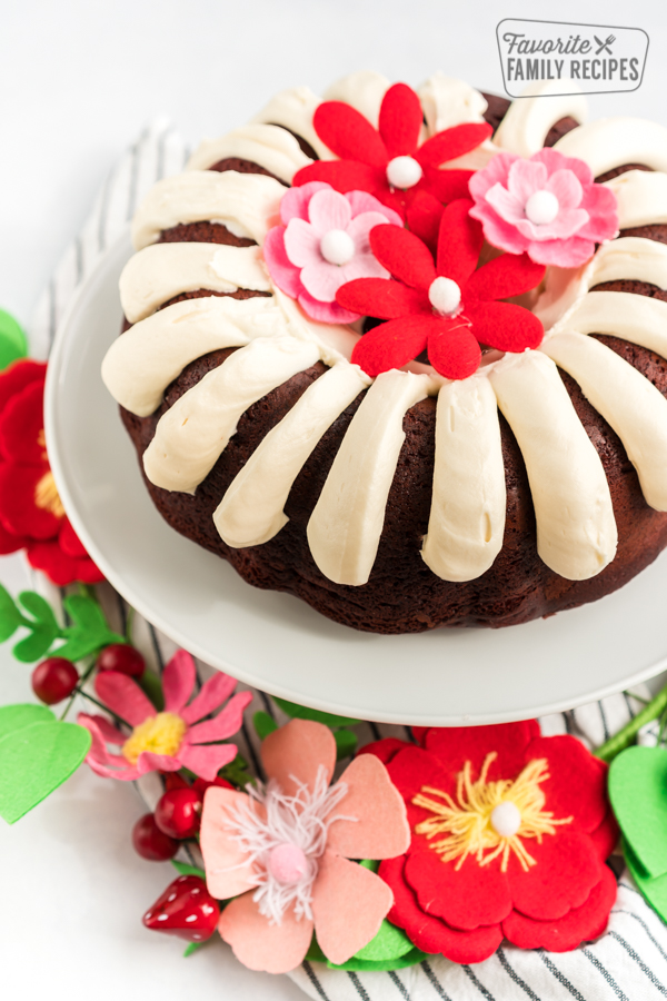 Easy Mini Chocolate Pound Cakes with Butterscotch Glaze | Bake or Break