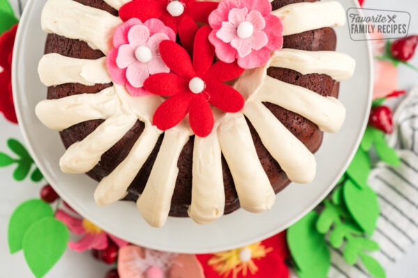 Copycat Nothing Bundt Red Velvet Cake - Mom Loves Baking