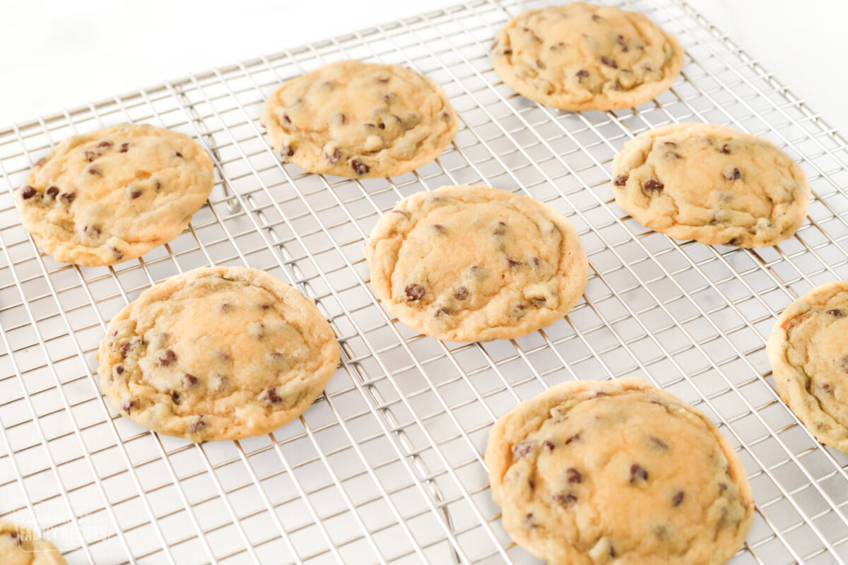 Chocolate Chip Cookies (+ our secret to PERFECT cookies!)