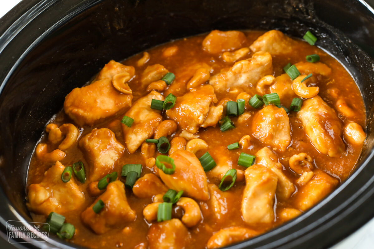 Crockpot Cashew Chicken