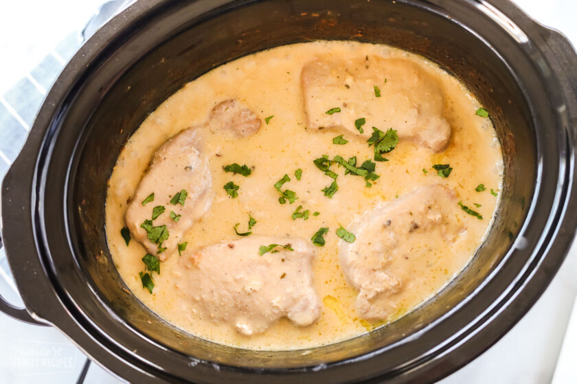 whole 30 crockpot pork chops